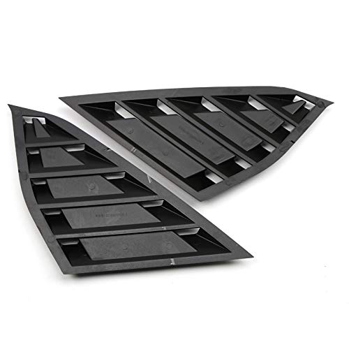 Honda Accord 2018-2022 Side Window Louvers Vent Cover Trim - Glossy Black Car Accessories (2PCS) | Enhance Style & Protection for Your Sedan