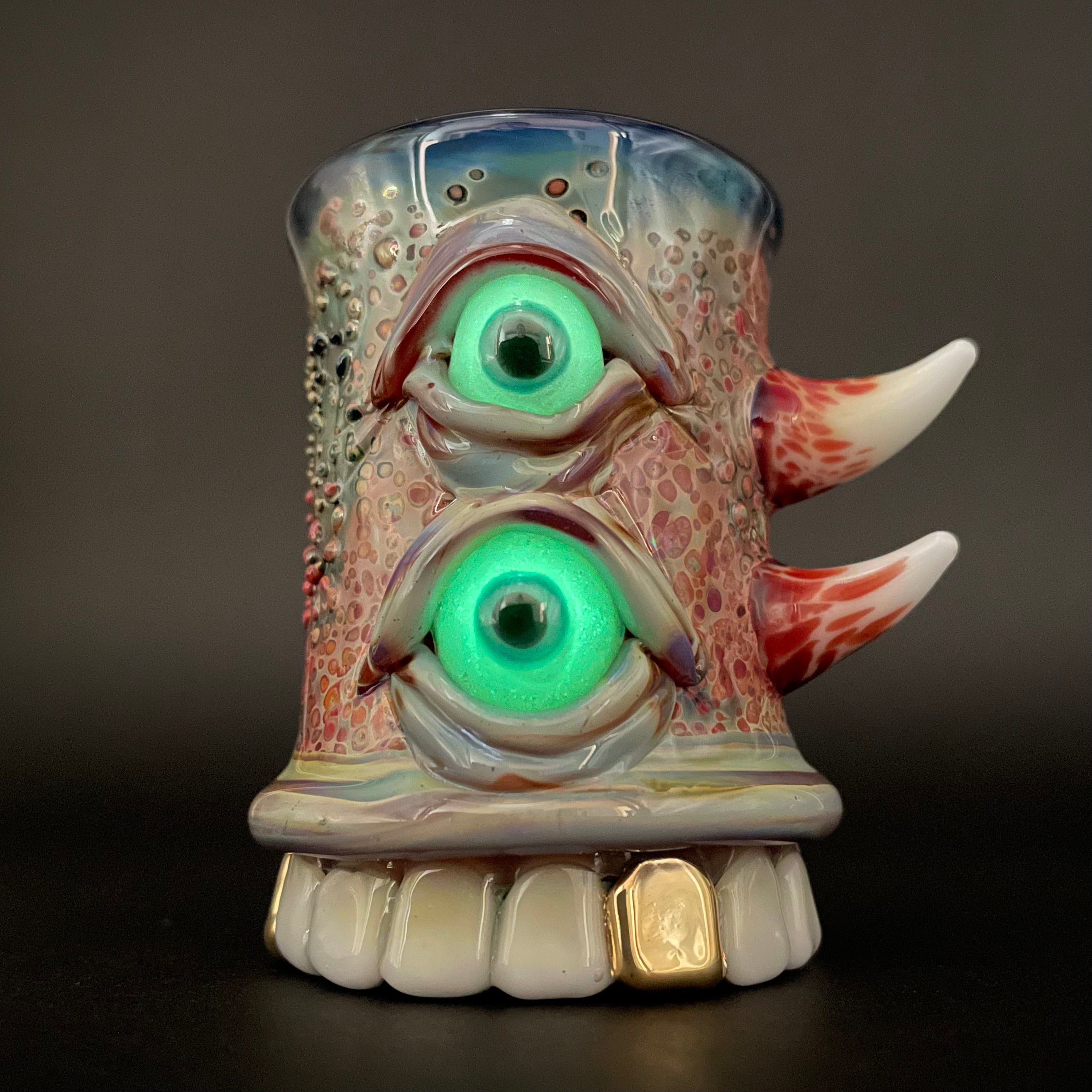Chompers Shot Glass with Teeth - Fun Novelty Drinking Cup for Parties, Halloween & Gag Gifts - Perfect for Themed Events & Bar Accessories
