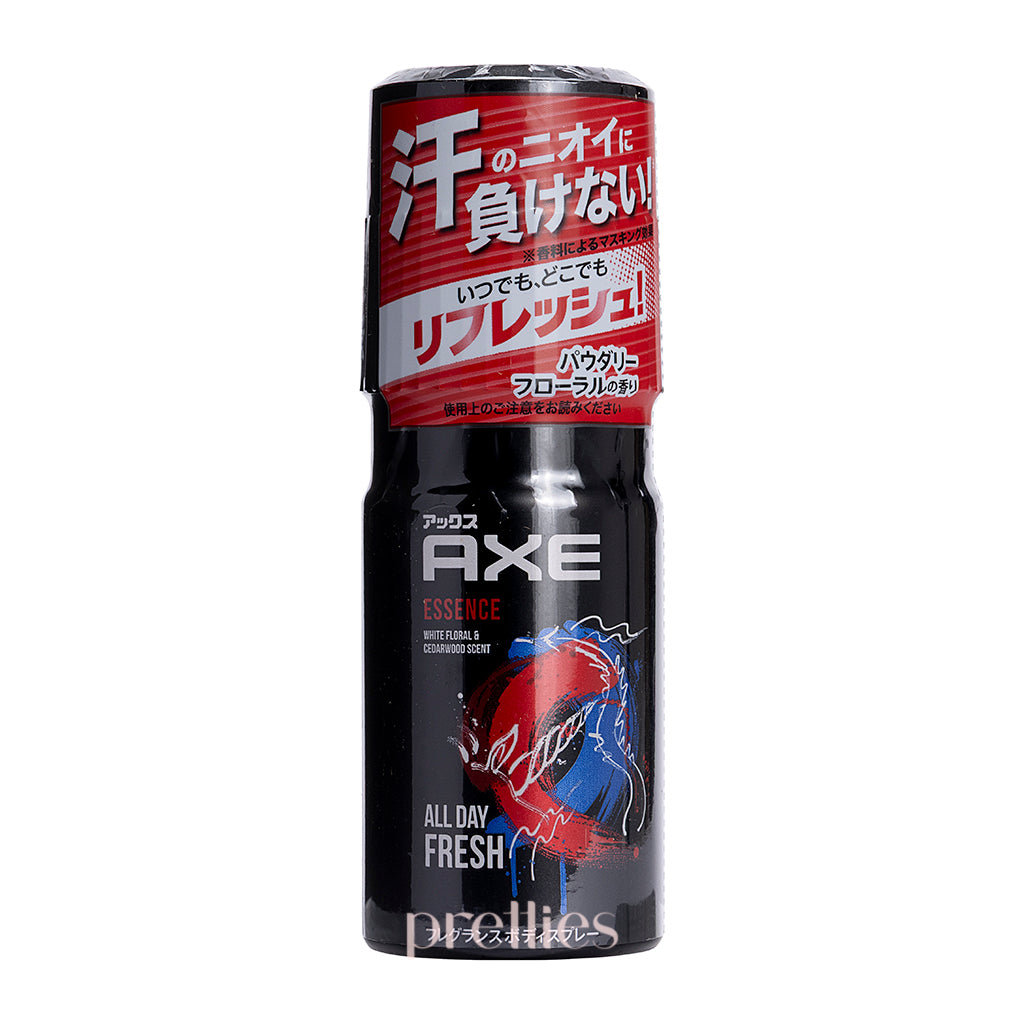 AXE Men's Body Spray for Men - ESSENCE 60g | Powdery Floral Scent in Red Can | Long Lasting Deodorant for Gym, Work & Daily Use