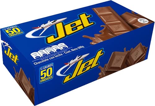 Premium Milk Chocolate Chocolatina Jet - Delicious Snack for Gifts, Parties & Everyday Indulgence