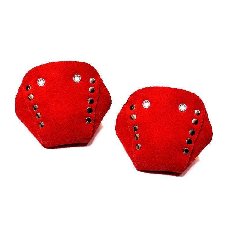RollerStuff Toe Caps for Ballet Pointe Shoes - Poppy Red | Professional Dance Shoe Accessories for Ballerinas - Perfect for Ballet Practice, Performances & Dance Classes