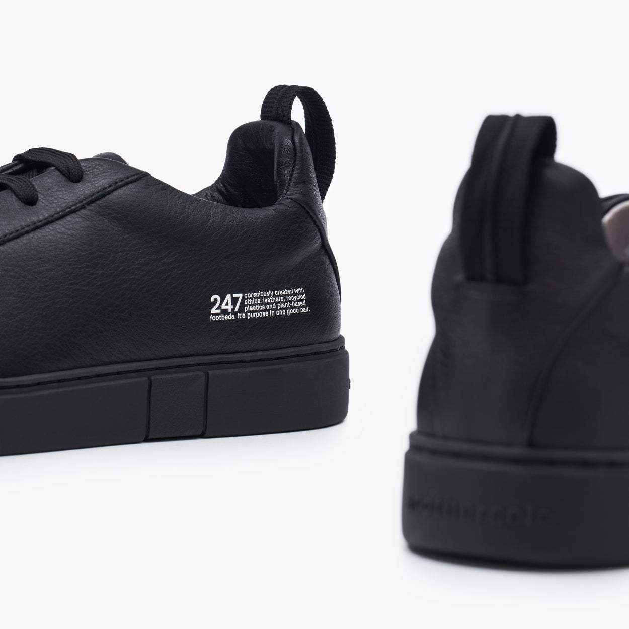Mono Black Men's Shoes - Stylish & Comfortable Casual Sneakers for Walking, Running & Everyday Wear