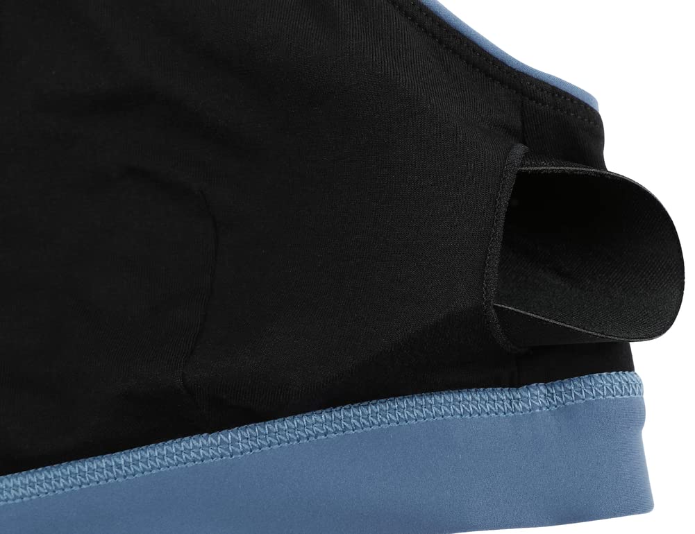 Women's Padded Sports Bras - Low Support Yoga Workout for Gym & Running