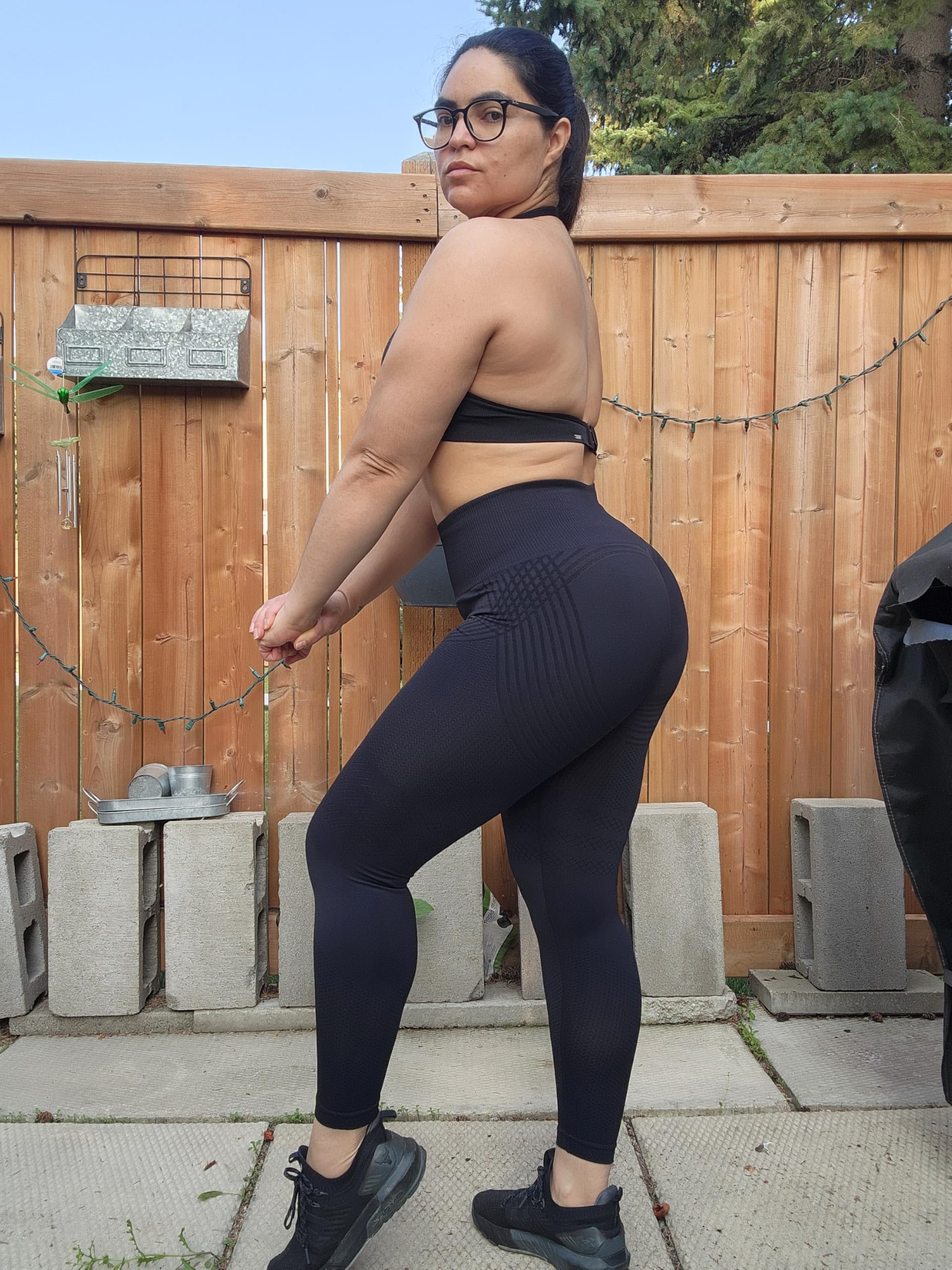 INSTINNCT Women's High Waisted Leggings - Scrunch Butt Lifting Yoga Pants for Workout, Gym & Running - Tummy Control Activewear (Perfect for Yoga, Pilates & Lounge Wear)