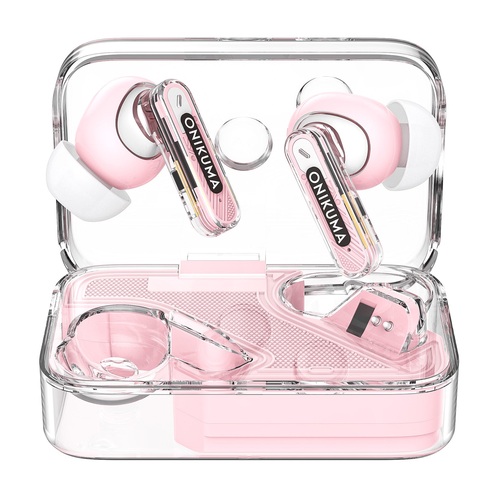 ONIKUMA T5 Wireless Bluetooth Earbuds with Noise Cancellation, Hi-Fi Stereo Sound for Running, Gym, Workout, and Commuting - Perfect for Sports & Travel