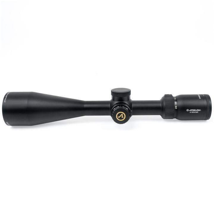 Athlon Argos HMR 4-20x50 AHMC Riflescope with Illuminated Reticle - Precision Long Range Shooting & Hunting Scope for Tactical and Outdoor Use