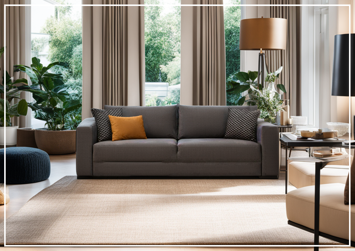 Enza Home Carino 3-Seater Full XL Convertible Sofa Bed with Hidden Storage | Modern Sleeper Sofa for Small Spaces, Guest Room & Apartment Living
