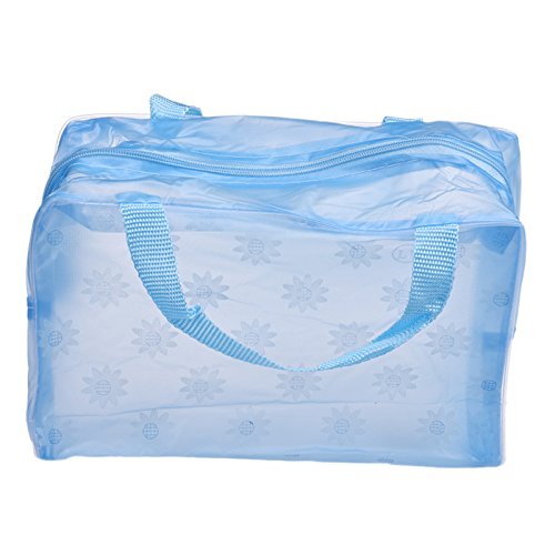 FORUU Unisex Travel Toiletry Bag - Waterproof Cosmetic Makeup Organizer with Toothbrush Holder for Women & Men | Perfect for Airplane, Gym, Camping & Vacation
