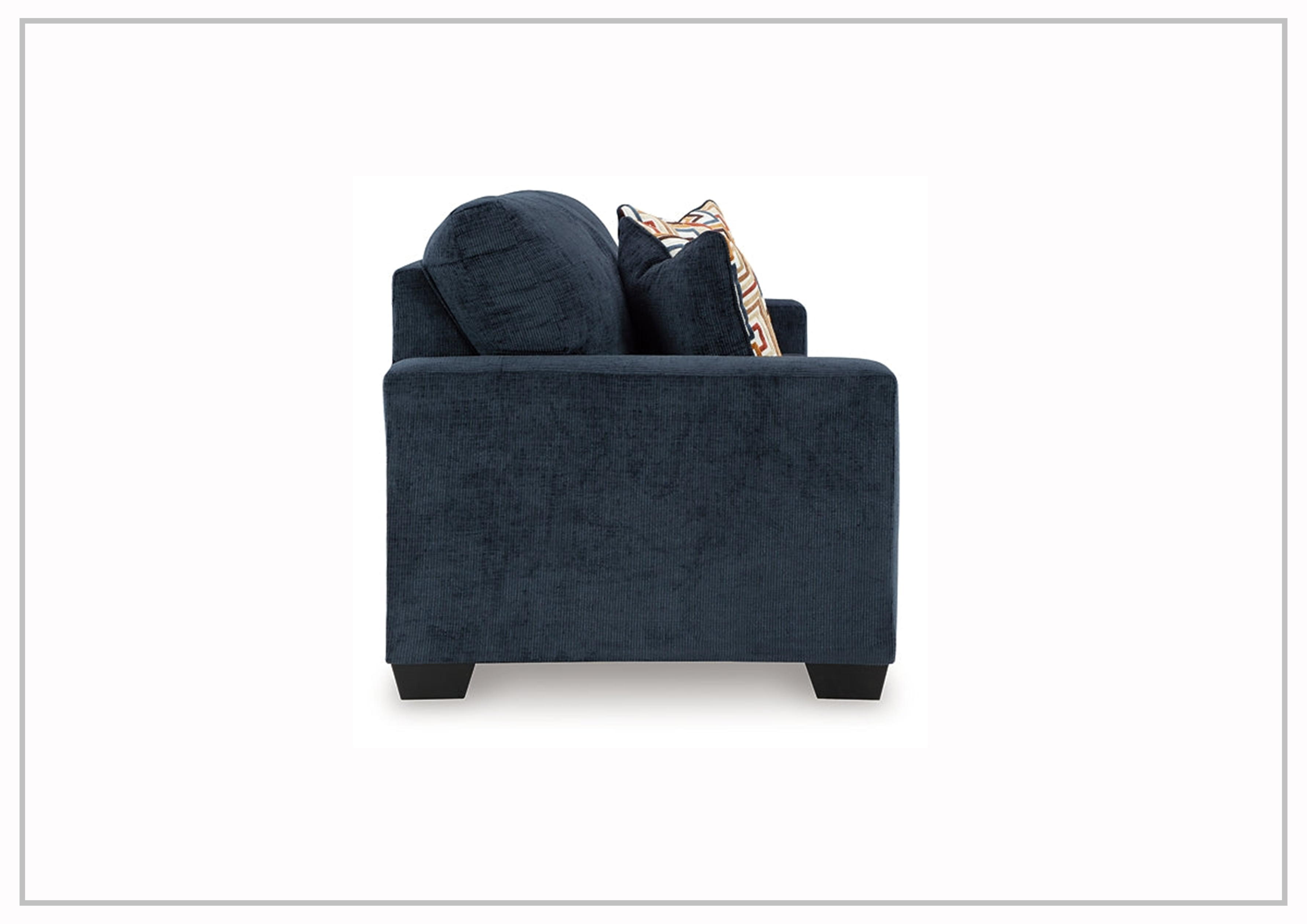 Gio Italia Amalfi Queen Fabric Sleeper Sofa with Accent Pillows - Convertible Bed & Comfortable Seating for Small Spaces, Guest Rooms & Apartments