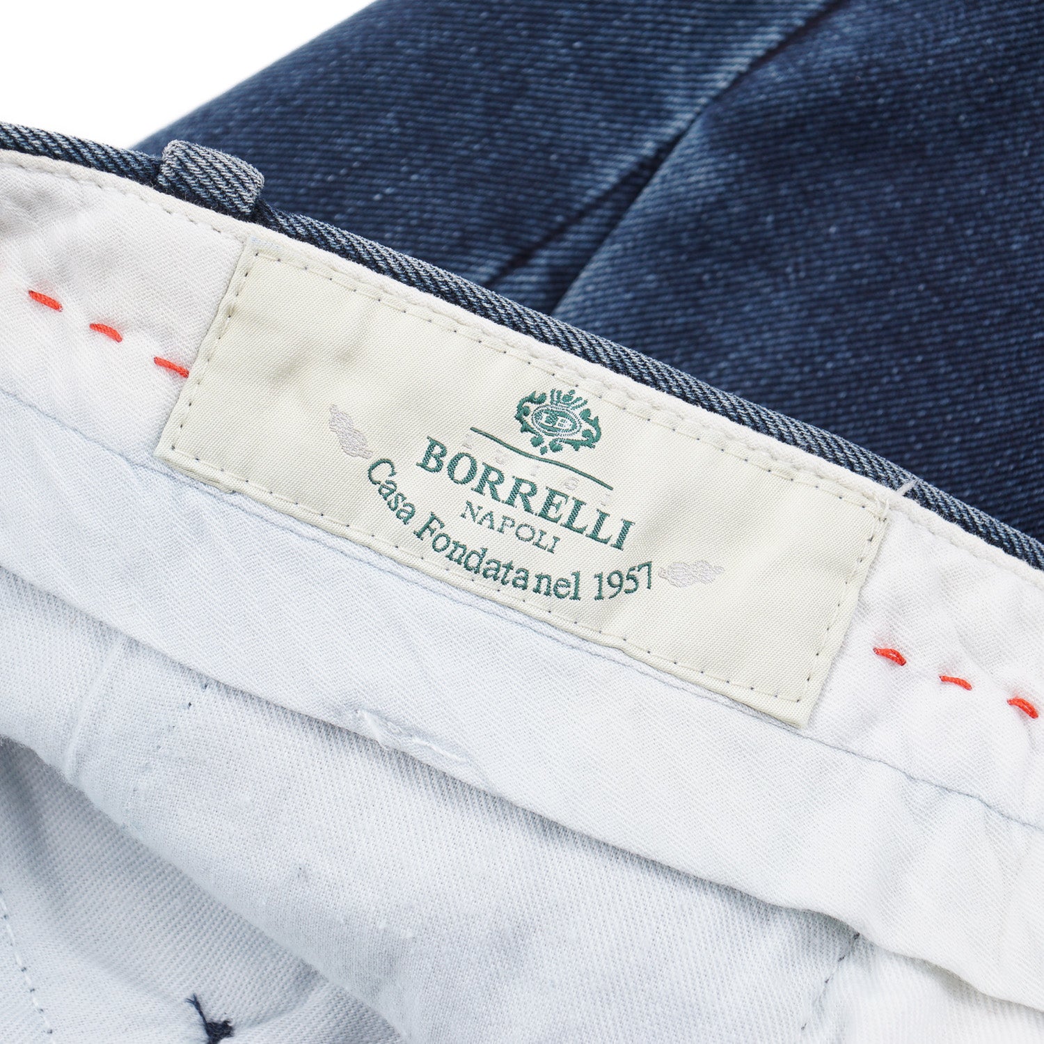Luigi Borrelli Slim Fit Denim Chinos for Men - Comfortable Stretch Skinny Jeans | Perfect for Casual Wear, Office & Date Night