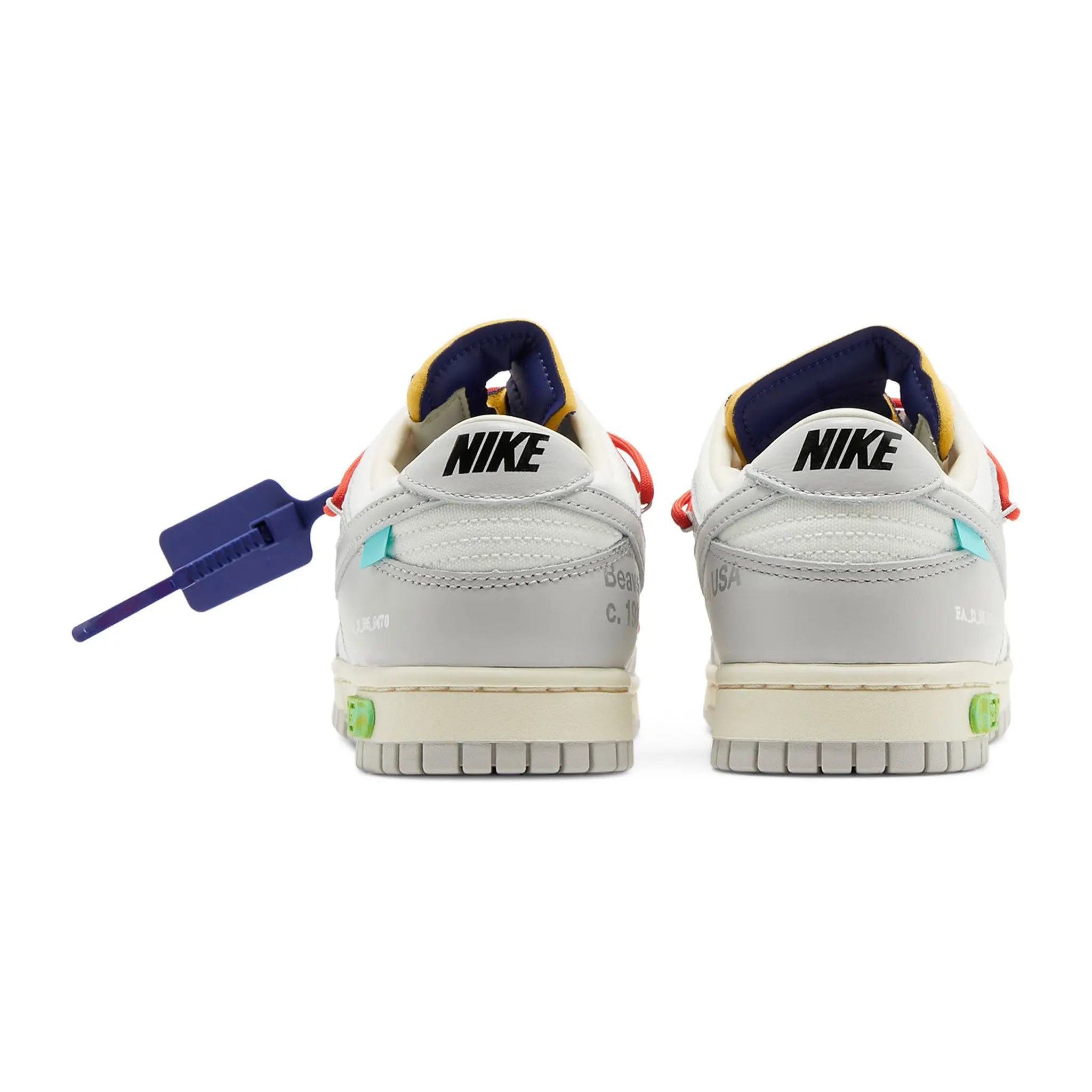 Nike x Off-White Dunk Low Lot 23 Sneakers - Limited Edition Collaboration Shoes for Men & Women - Perfect for Streetwear Fashion & Sneaker Collectors