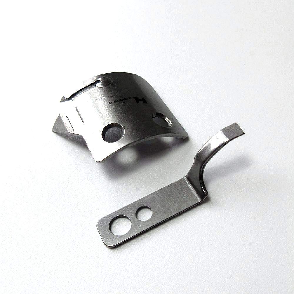Sunstar KM-250 Industrial Sewing Machine Replacement Fixed and Rotary Mes Knives - Compatible with KM-250 Series - Perfect for Heavy-Duty Fabric Cutting in Garment Factories and Tailoring Shops