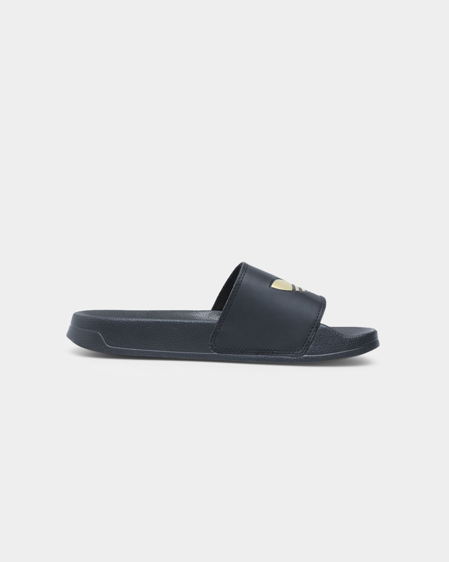 Adidas Women's Adilette Lite Core Black Slides - Comfortable Pool & Beach Sandals for Women, Perfect for Lounging, Shower, and Summer Outfits