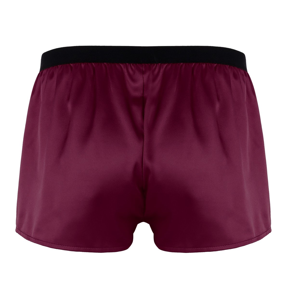 Hularka Men's Elastic Silk Boxer Shorts - Breathable Underwear, Swim Trunks, Sleep Shorts & Lounge Pajamas for Comfort & Style - Perfect for Swimming, Sleeping & Relaxing at Home