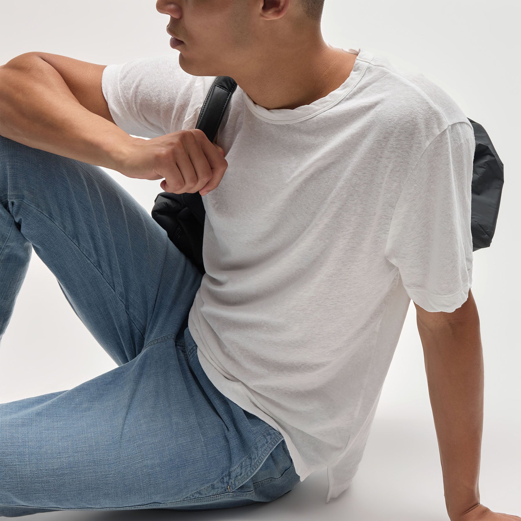 Premium Cotton Jersey Crew Neck T-Shirt for Men - Soft & Breathable White Tee - Perfect for Casual Wear, Gym & Everyday Outfits