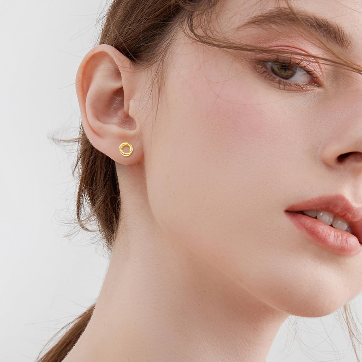 14K Gold Heart Earrings for Women - Dainty Gold Jewelry Birthday Gifts for Her, Valentine's Day, Anniversary | Perfect for Date Night, Wedding, Special Occasions