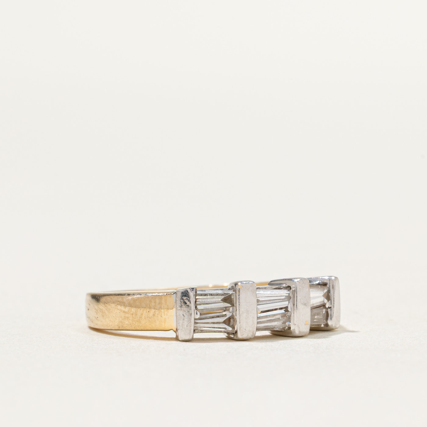 Elegant Channel Set Baguette Cut Diamond Ring | 0.40ctw | Size 5.75 | Perfect for Engagement, Wedding, Anniversary & Special Occasions