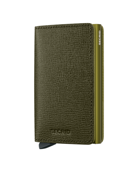Secrid Crisple Slim Wallet - RFID Blocking Minimalist Wallet for Men & Women | Perfect for Travel, Everyday Carry & Business Use