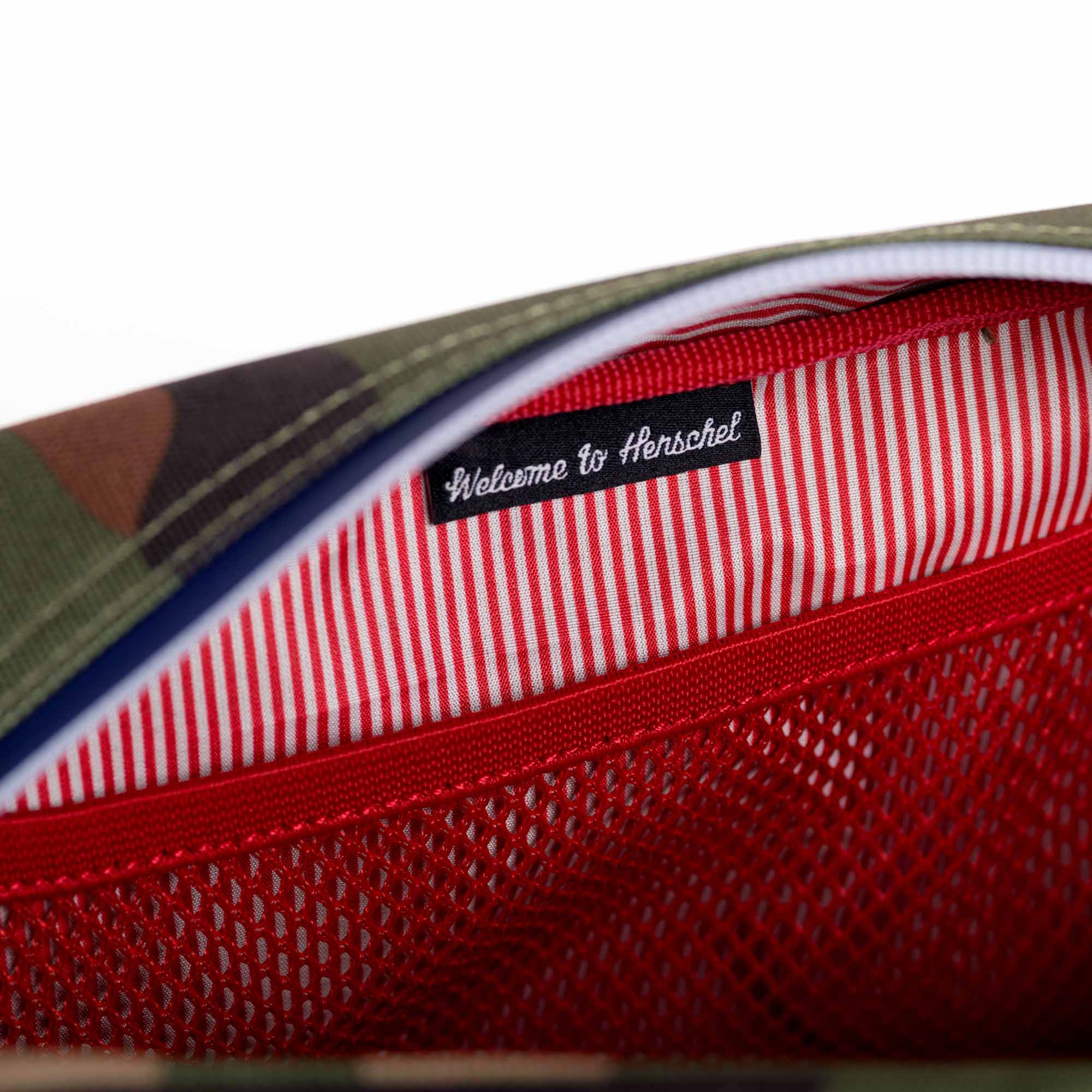 Herschel Chapter Travel Kit - Water-Resistant Toiletry Bag with Woodland Camo Print - Perfect for Travel, Gym & Outdoor Adventures