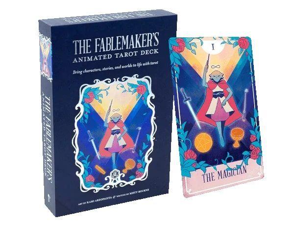 Animated Fablemaker's Tarot Deck - Mystical Storytelling Cards for Divination, Meditation & Creative Inspiration | Perfect for Tarot Readers, Writers & Spiritual Seekers