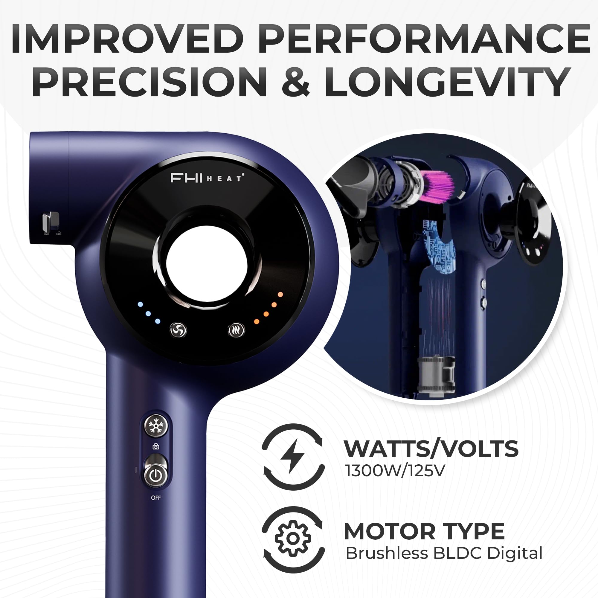 VersaSphere Pro Air 6-in-1 Professional Hair Dryer with Diffuser - Ionic Blow Dryer for Frizz Control & Fast Drying | Salon Quality Styler for Curly, Straight & Wavy Hair at Home