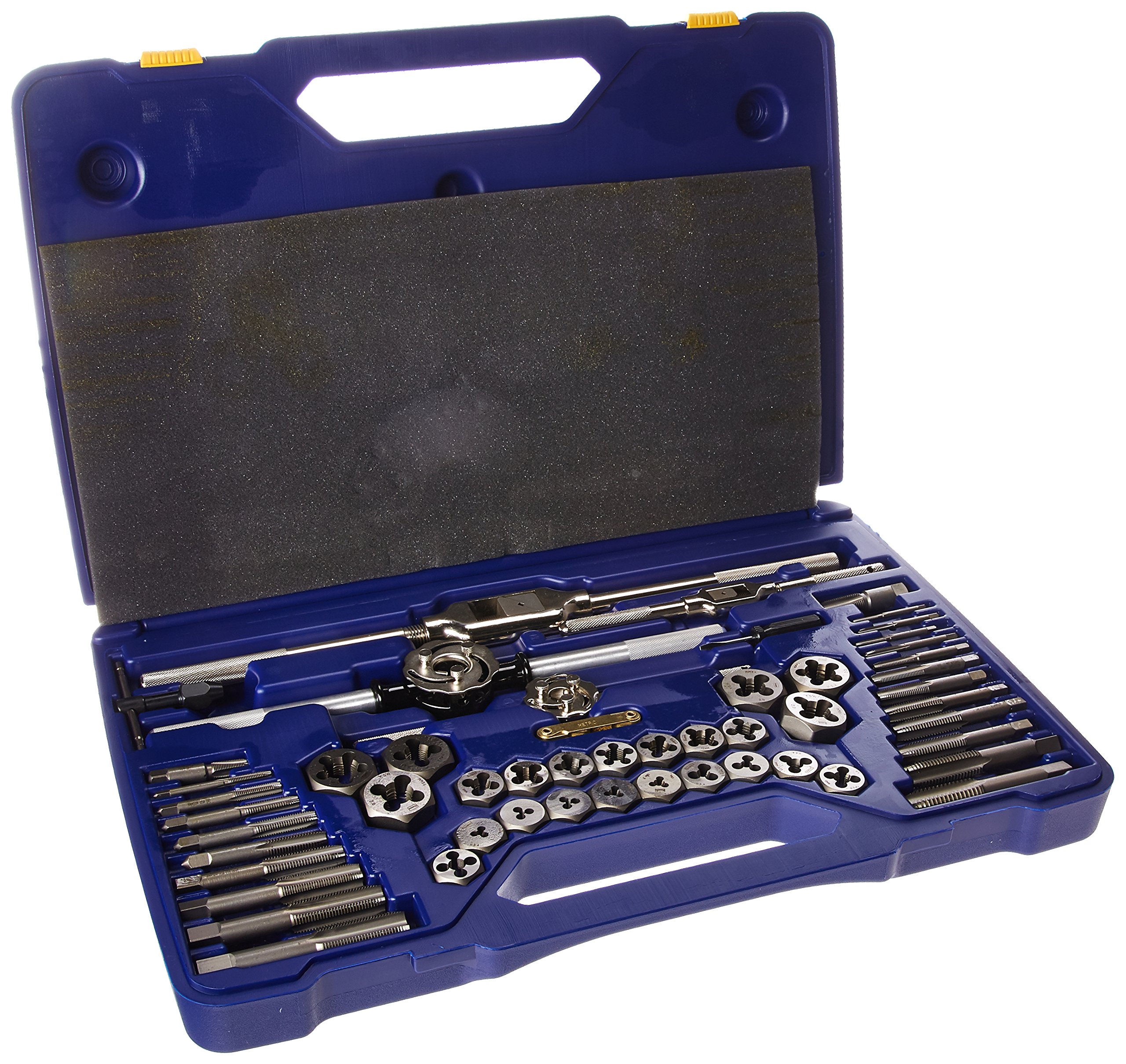 IRWIN 53-Piece Metric Tap and Die Set (26394) - Professional Thread Repair Kit for Metalworking, Automotive & DIY Projects