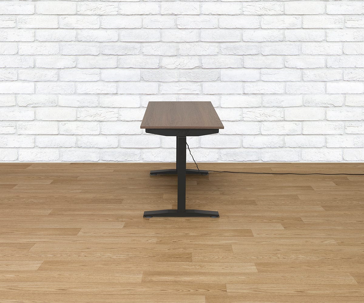 Adjustable Height Inari Sit Stand Desk - Ergonomic Home & Office Workstation for Standing & Sitting Comfort - Perfect for Remote Work, Gaming & Study