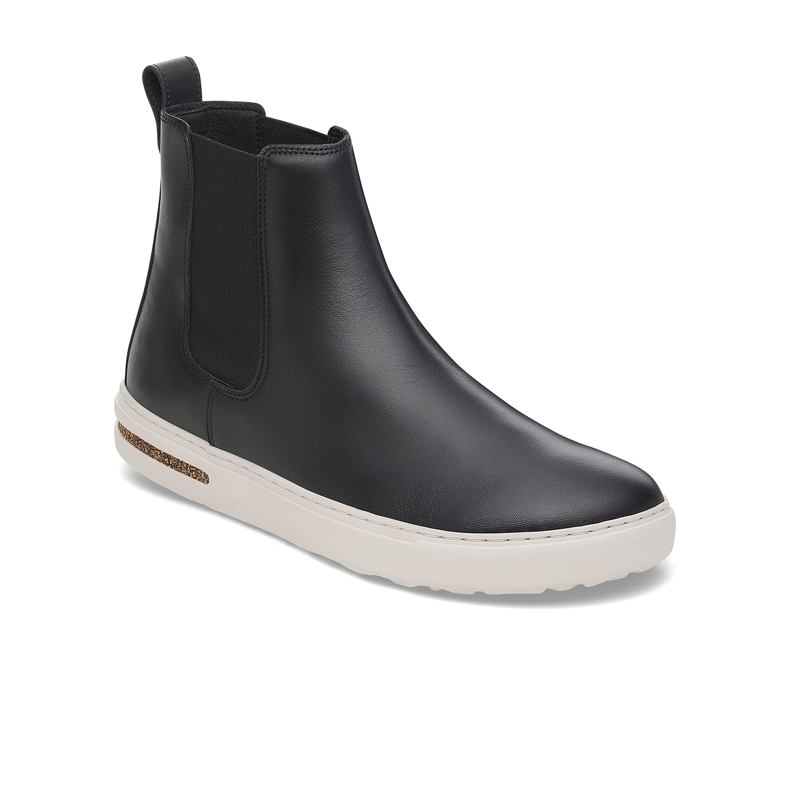 Birkenstock Bend Narrow Chelsea Sneaker for Women - Black Leather Comfort Shoes | Casual Walking, Office Wear & Everyday Fashion