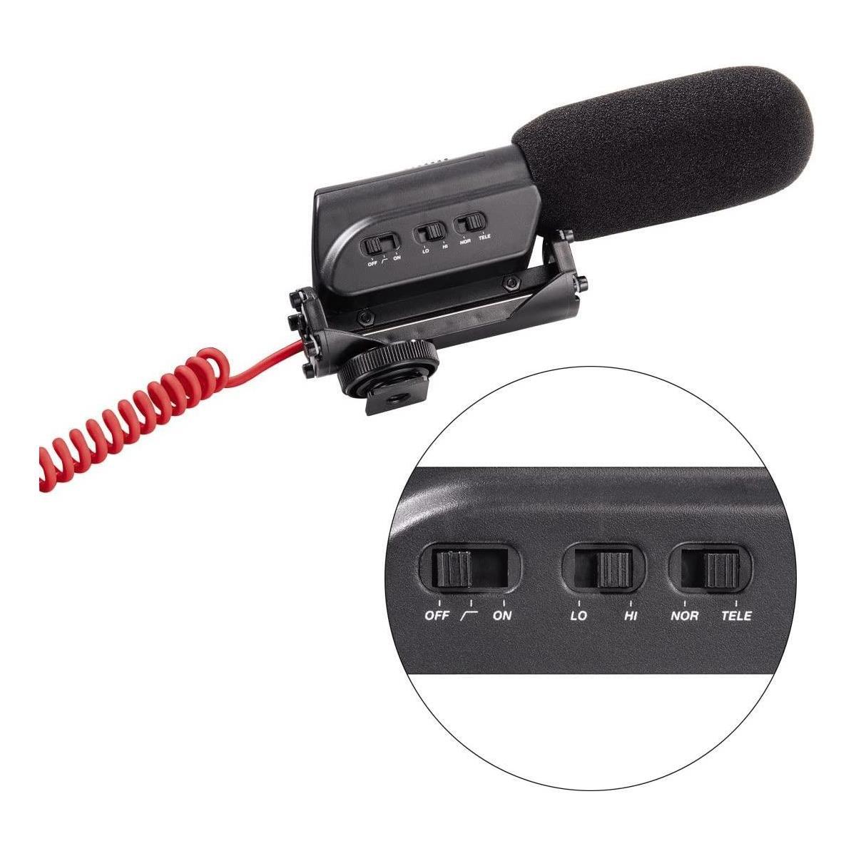 Hama RMZ 18 Directional Microphone - Professional Cardioid Condenser Mic for Studio Recording, Podcasting & Streaming - Perfect for YouTube, Twitch & Voice Overs