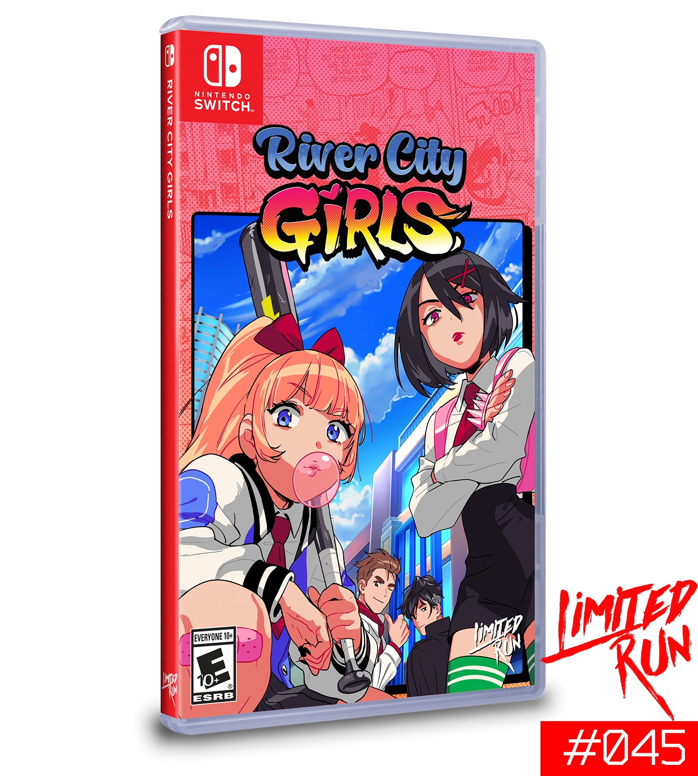 River City Girls - Nintendo Switch Limited Run #45 - Retro Beat 'Em Up Game for Classic Arcade Action & Multiplayer Fun
