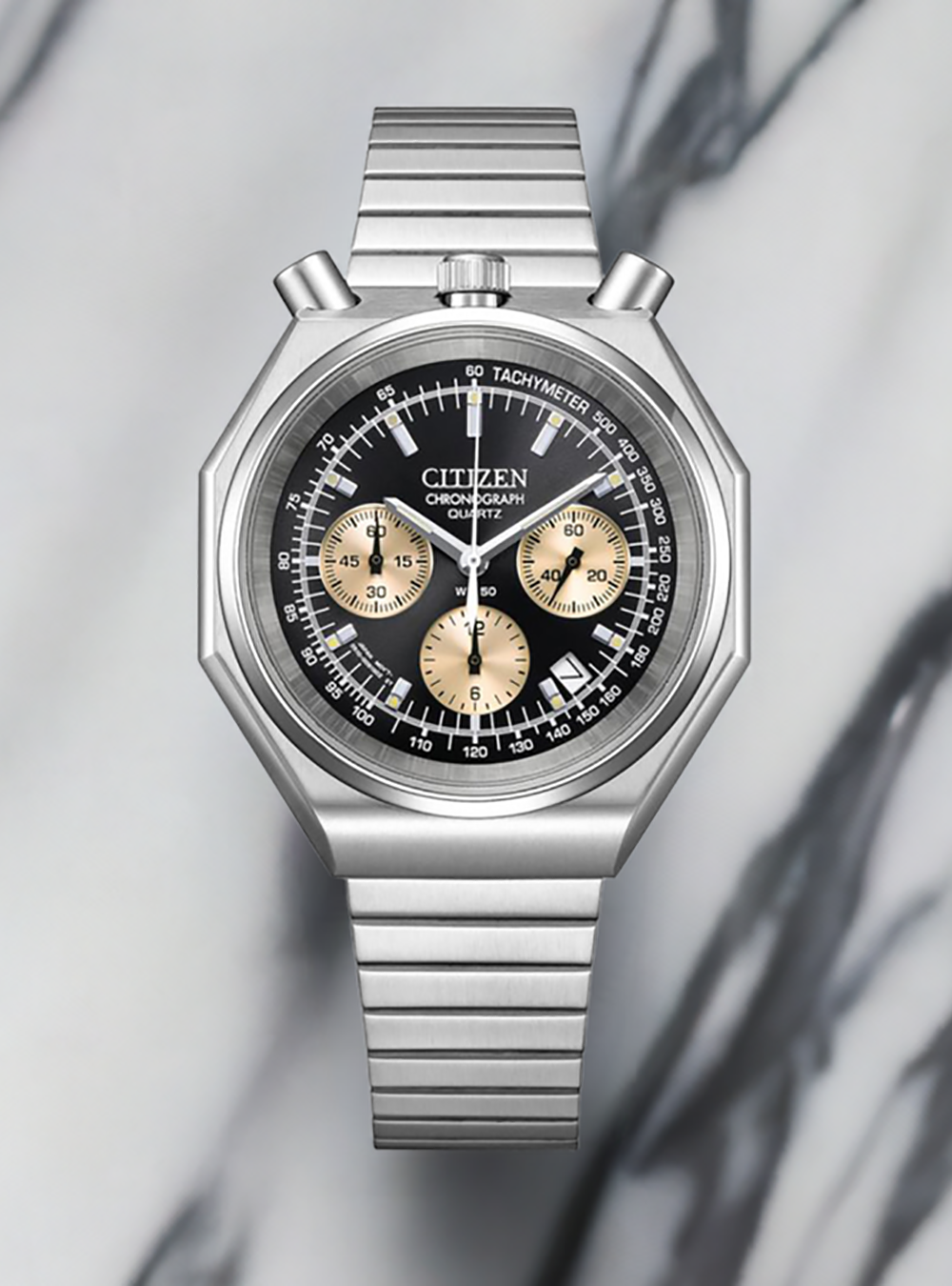 CITIZEN Tsuno Chrono Bull Head Limited Edition JDM Quartz Watch - Stylish Retro Design for Men, Collectors & Watch Enthusiasts - Perfect for Casual Wear, Special Occasions & Gift Giving