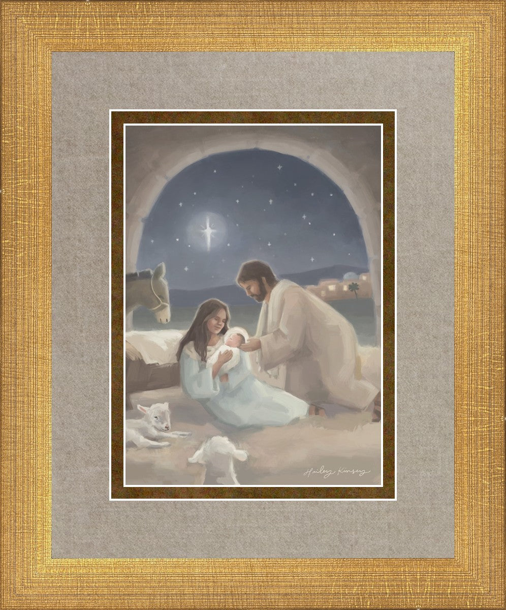 Behold Him By Hailey Kinsey - Inspirational Christian Wall Art for Home & Church Decor | Perfect for Living Room, Bedroom & Office