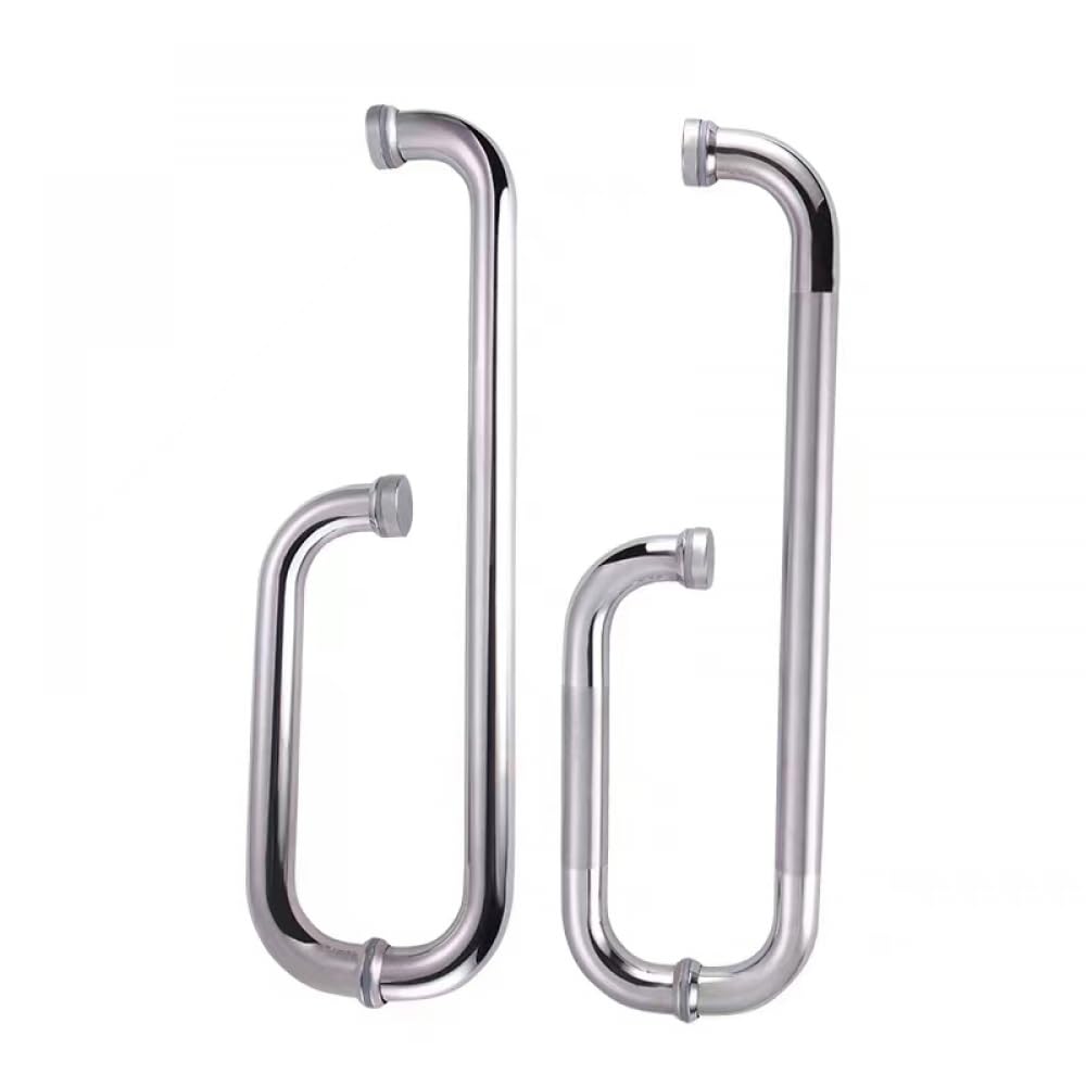 Sliding Shower Door Handle Replacement for Glass Doors - 425mm+225mm | Bathroom Hardware Accessories for Shower Enclosures