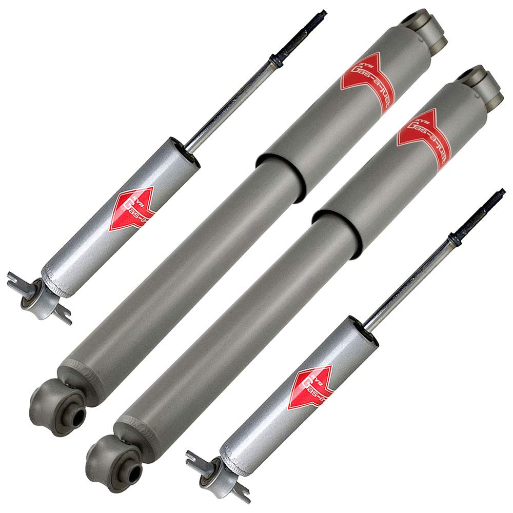 Dodge B100 B200 Van B1500 B2500 Gas-A-Just Shocks & Struts Set of 4 - 77-62208AX | Heavy Duty Suspension Upgrade for Smooth Ride | Perfect for Off-Roading, Towing & Daily Commuting