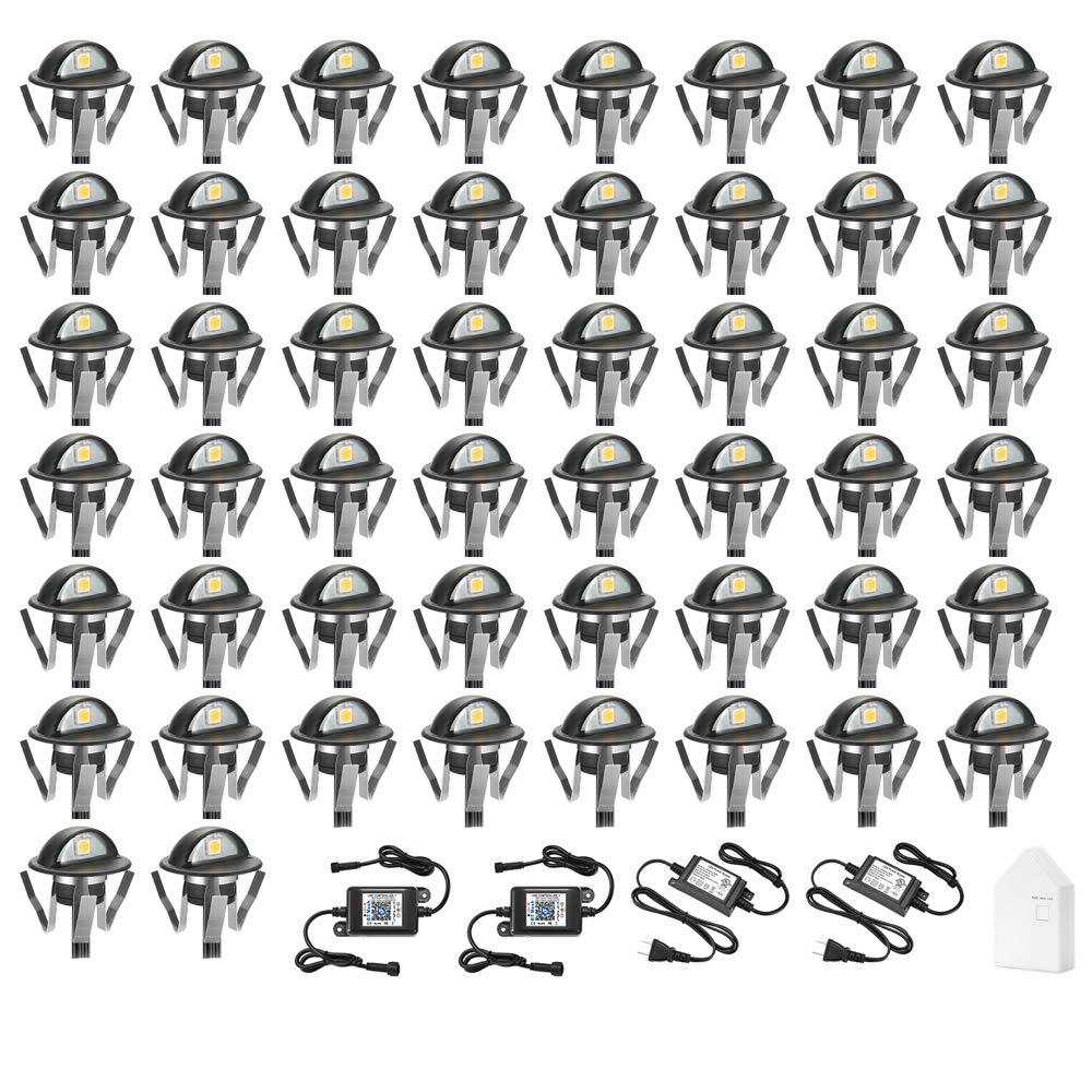50pcs FVTLED Bluetooth LED Deck Lights - 1.38