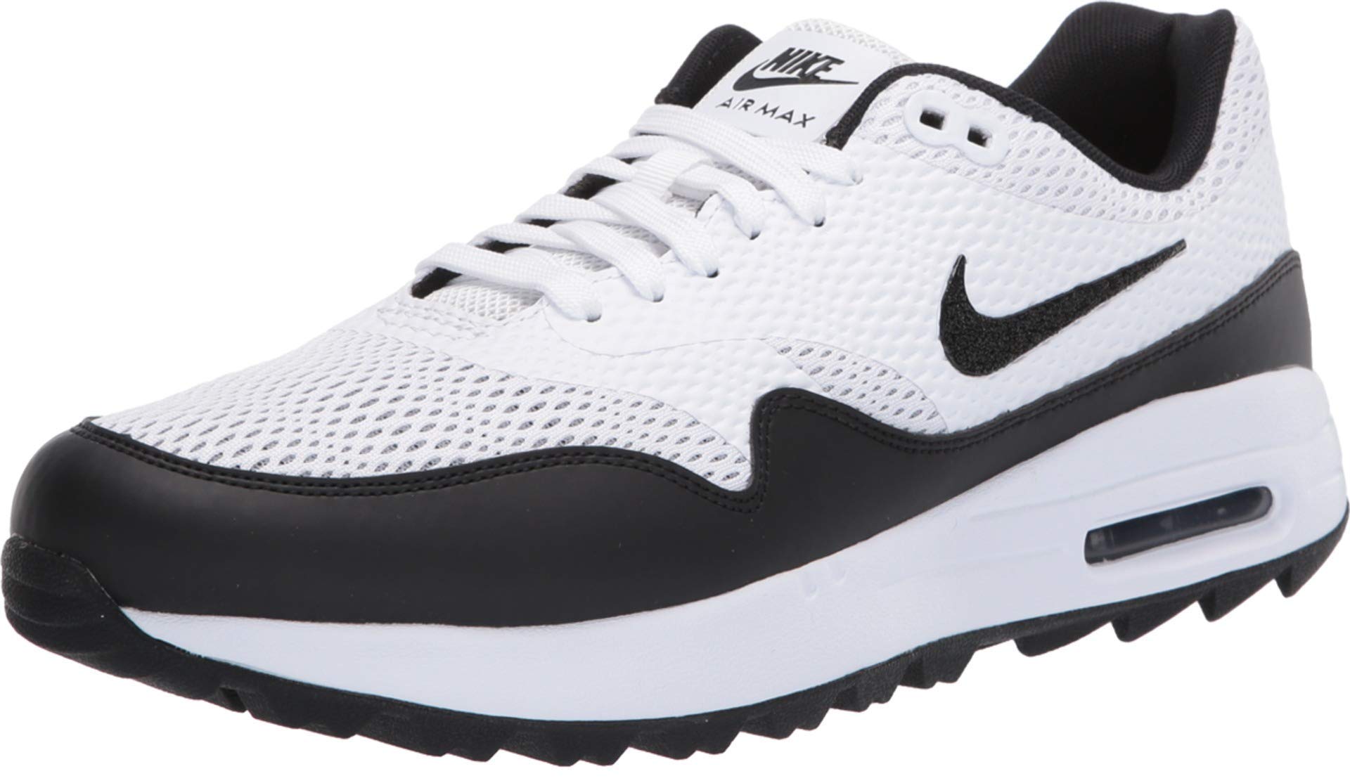 Nike Men's Air Max 1 G Golf Shoes 2020 - Lightweight Comfort & Traction for Golfers - Perfect for Golf Course & Casual Wear