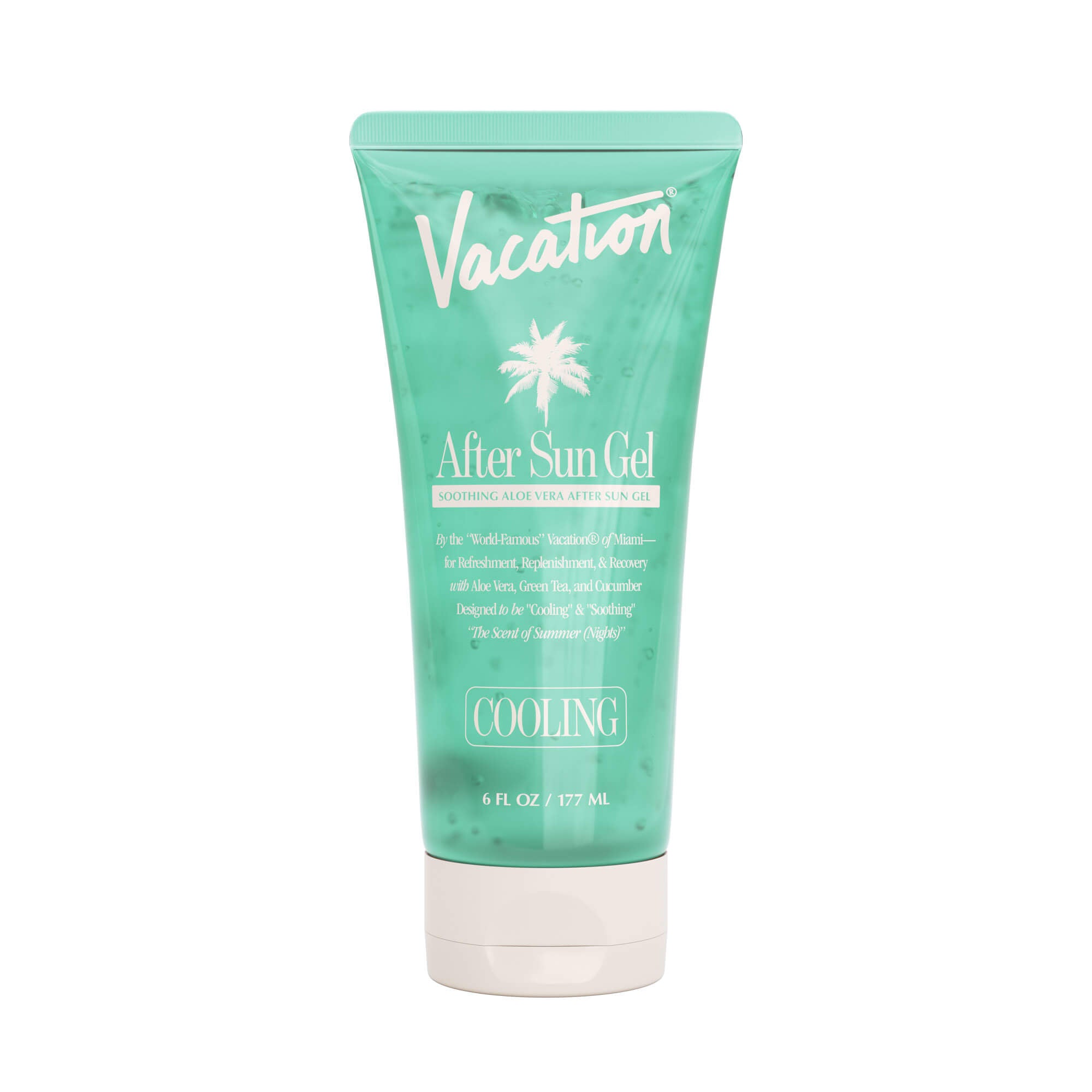Best Vacation After Sun Gel - Soothing Aloe Vera & Vitamin E for Sunburn Relief - Perfect for Beach, Pool, and Outdoor Activities