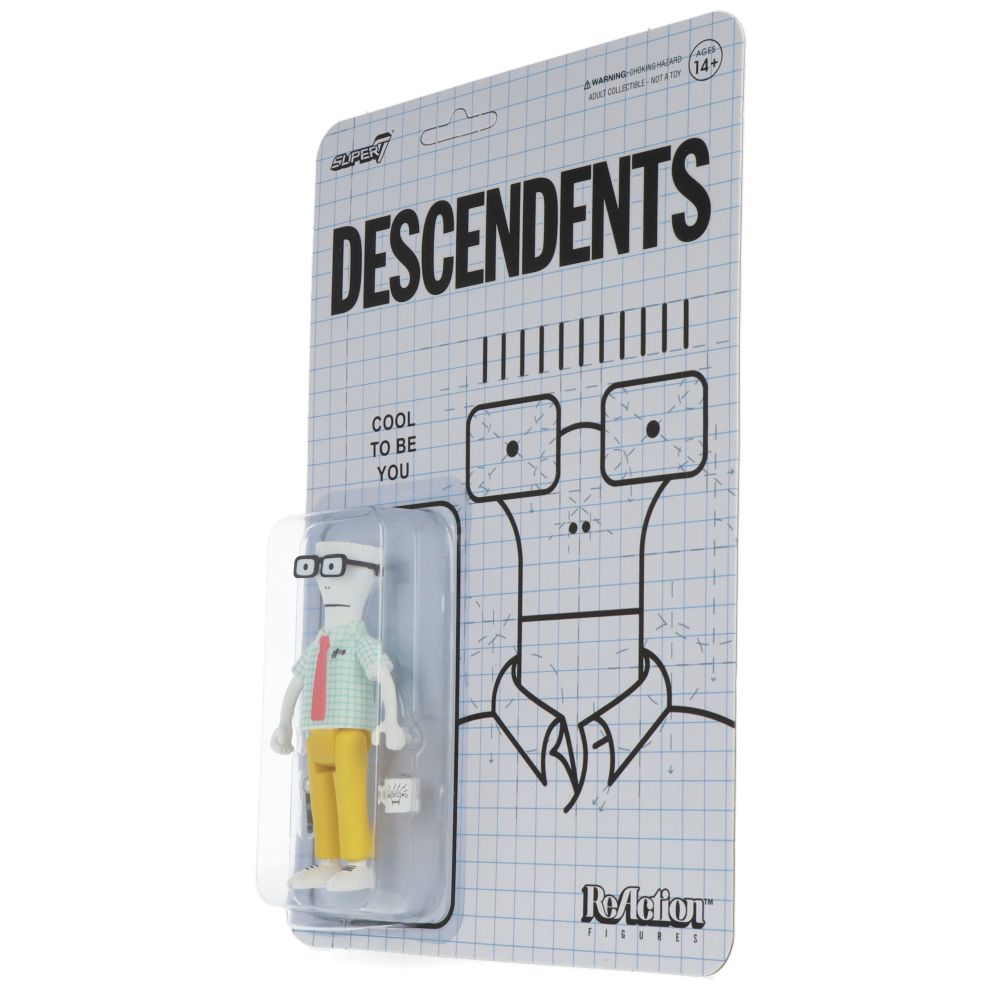 Descendents Cool to Be You ReAction Figure - Punk Rock Collectible Toy for Fans & Music Lovers - Perfect for Display, Gifts, and Punk Memorabilia Collections