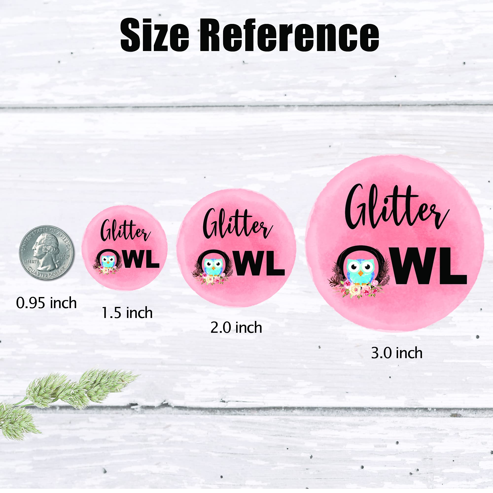 Custom Round Stickers 1.5 Inch - 120 Personalized Glossy Labels for Business Logo, Branding & Packaging | Perfect for Product Labels, Water Bottles, Laptop Decals & Gift Packaging