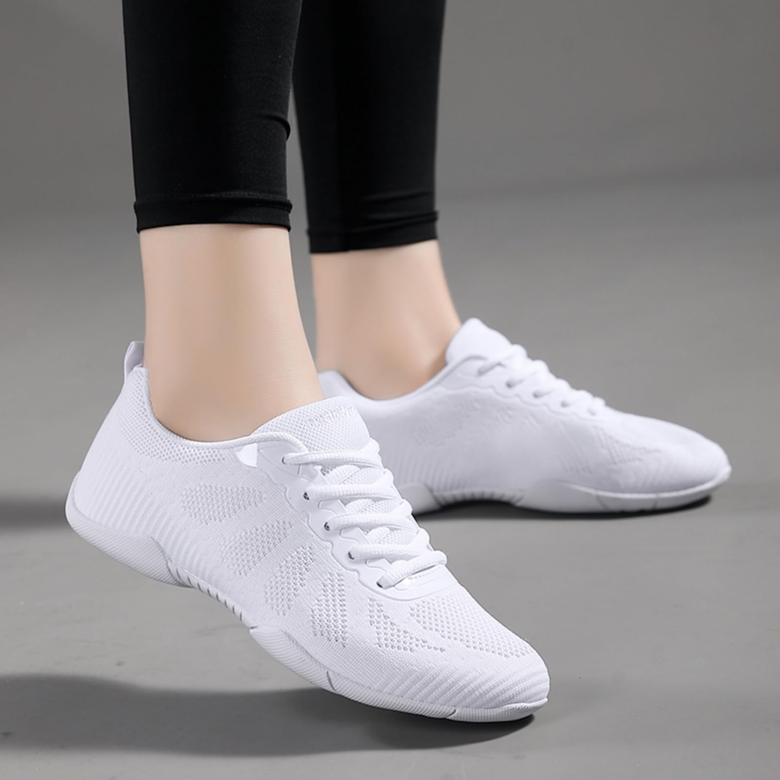 Cheer Shoes for Girls - Women's Dance Sneakers for Hip Hop, Tennis, Training & Competition - Youth Athletic Tumbling Shoes for Performance & Practice - Perfect for Cheerleading, Gym Workouts & Dance Classes
