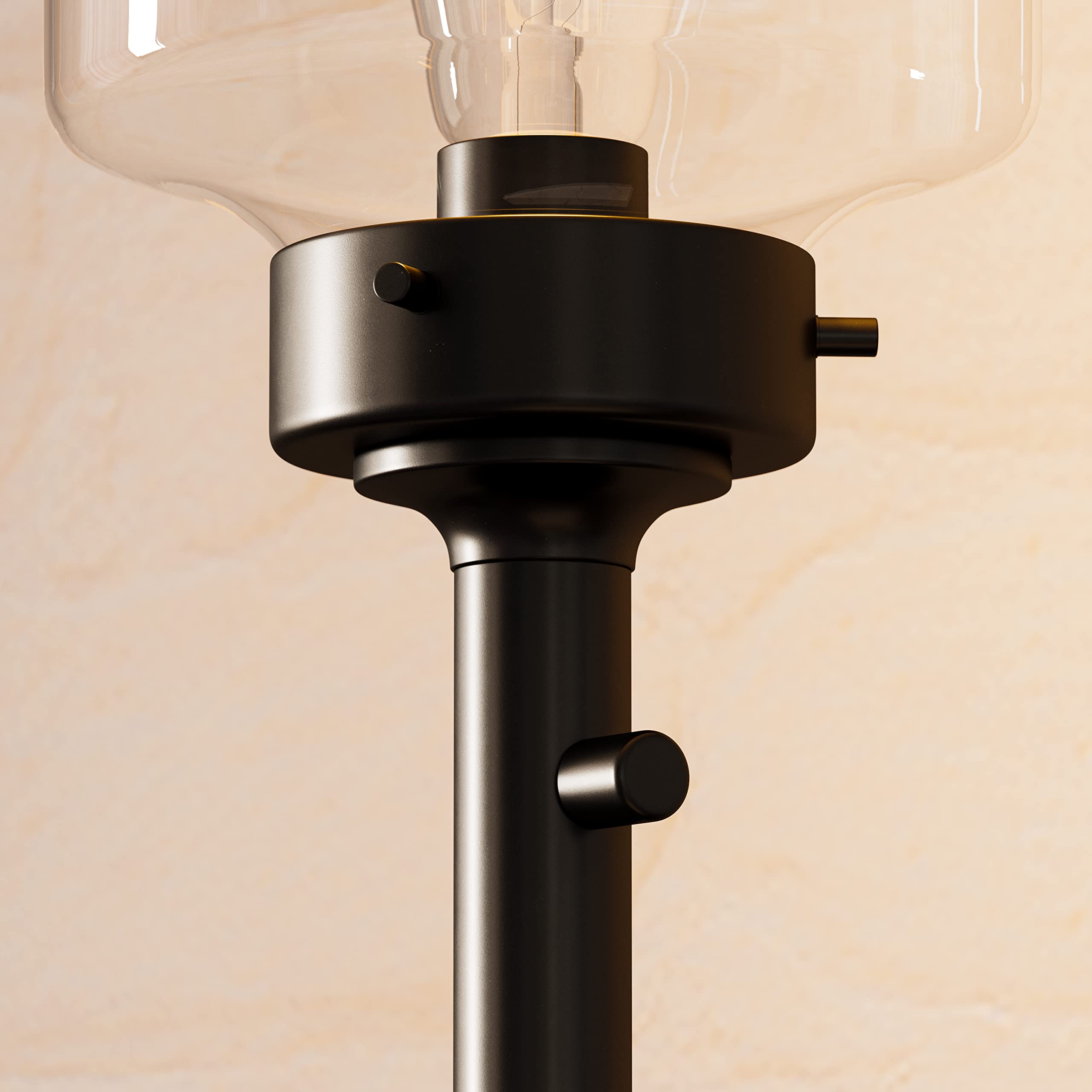Kenroy Home 32407ORB Casey Table Lamp in Oil Rubbed Bronze - Elegant Bedside Lighting for Living Room, Bedroom & Office Decor
