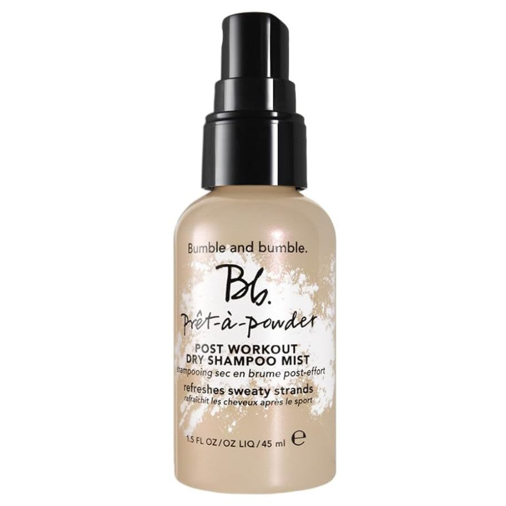 Bumble and Bumble Pret-a-Powder Post Workout Dry Shampoo Mist - Refresh Hair Instantly After Gym, Yoga & Sports | Travel & On-The-Go Use