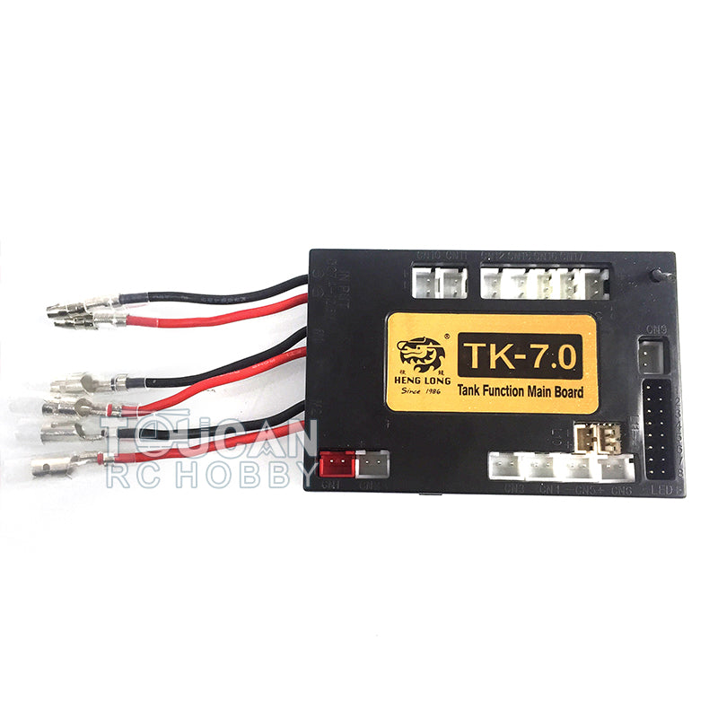 Henglong 7.0 Main Board Multi-Function Unit Motherboard for 1/16 German Tiger 1 (3818) & Russian T90 (3938) RC Tanks - US Stock - Realistic Sound Effects - Perfect for RC Tank Battles and Military Model Enthusiasts