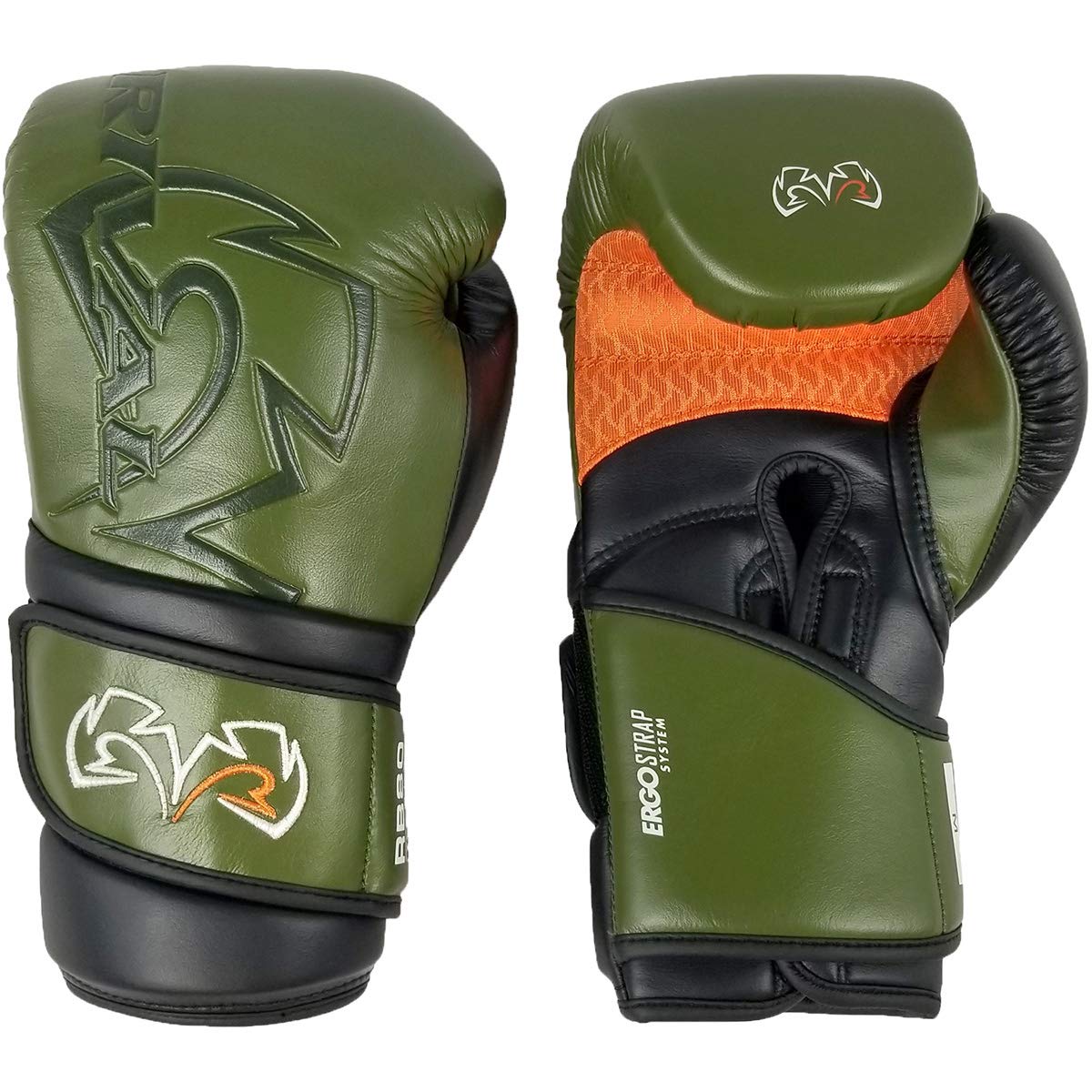 RIVAL RB80 Impulse Boxing Bag Gloves for Men & Women - High-Density Layered Foam Padding for Heavy Bag Training, Punch Mitt Work & Sparring - Perfect for Boxing, MMA, Kickboxing & Fitness Workouts