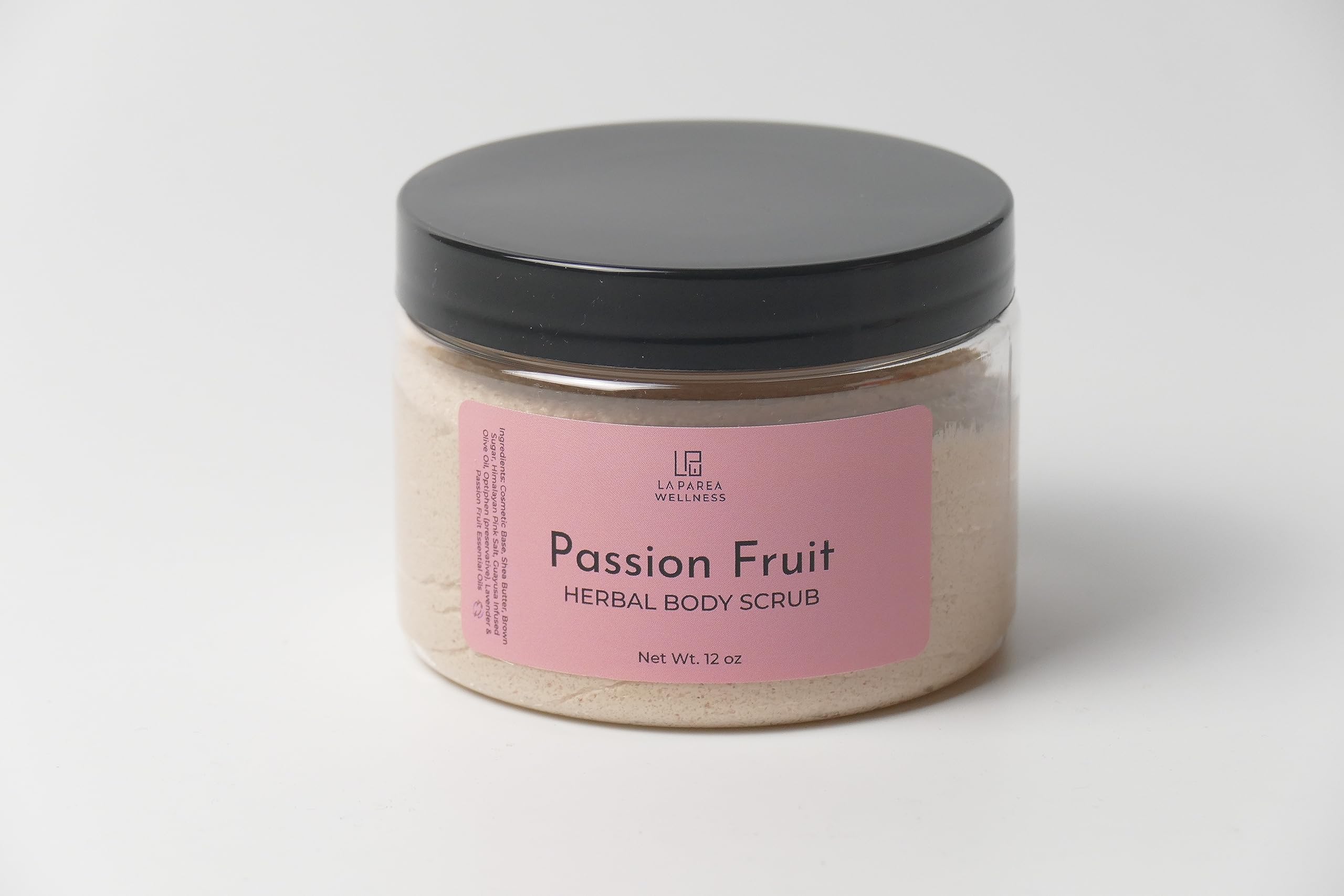 Natural Passion Fruit Body Scrub with Fruit Extracts & Essential Oils | Cleans & Moisturizes Skin in One Step | Perfect for Dry Skin & Spa Day Self-Care
