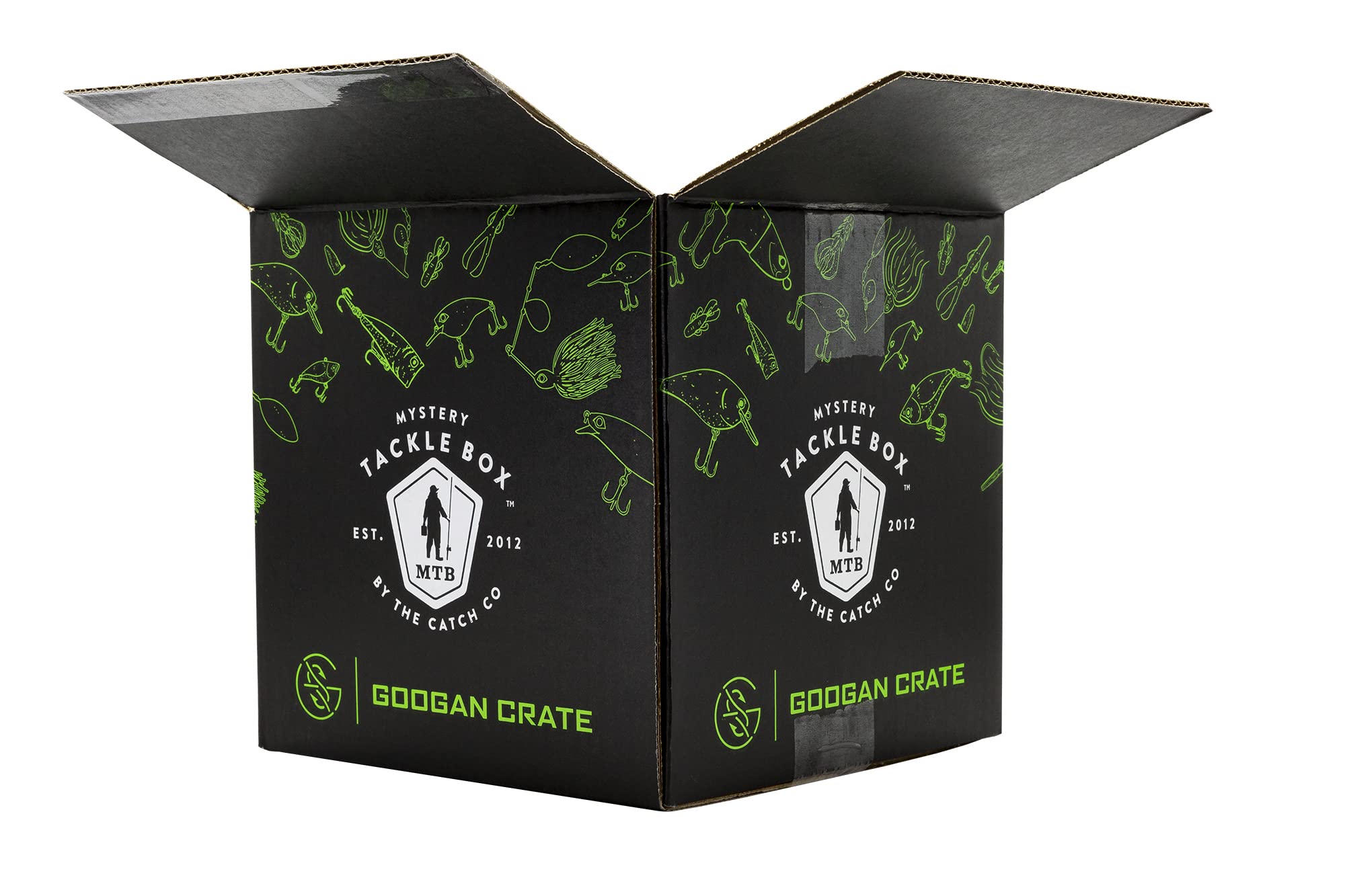 Googan Squad Mystery Tackle Box - Premium Bass Fishing Kit with Topwater Lures | Best for Freshwater & Saltwater Fishing | Ideal for Anglers, Beginners & Professionals