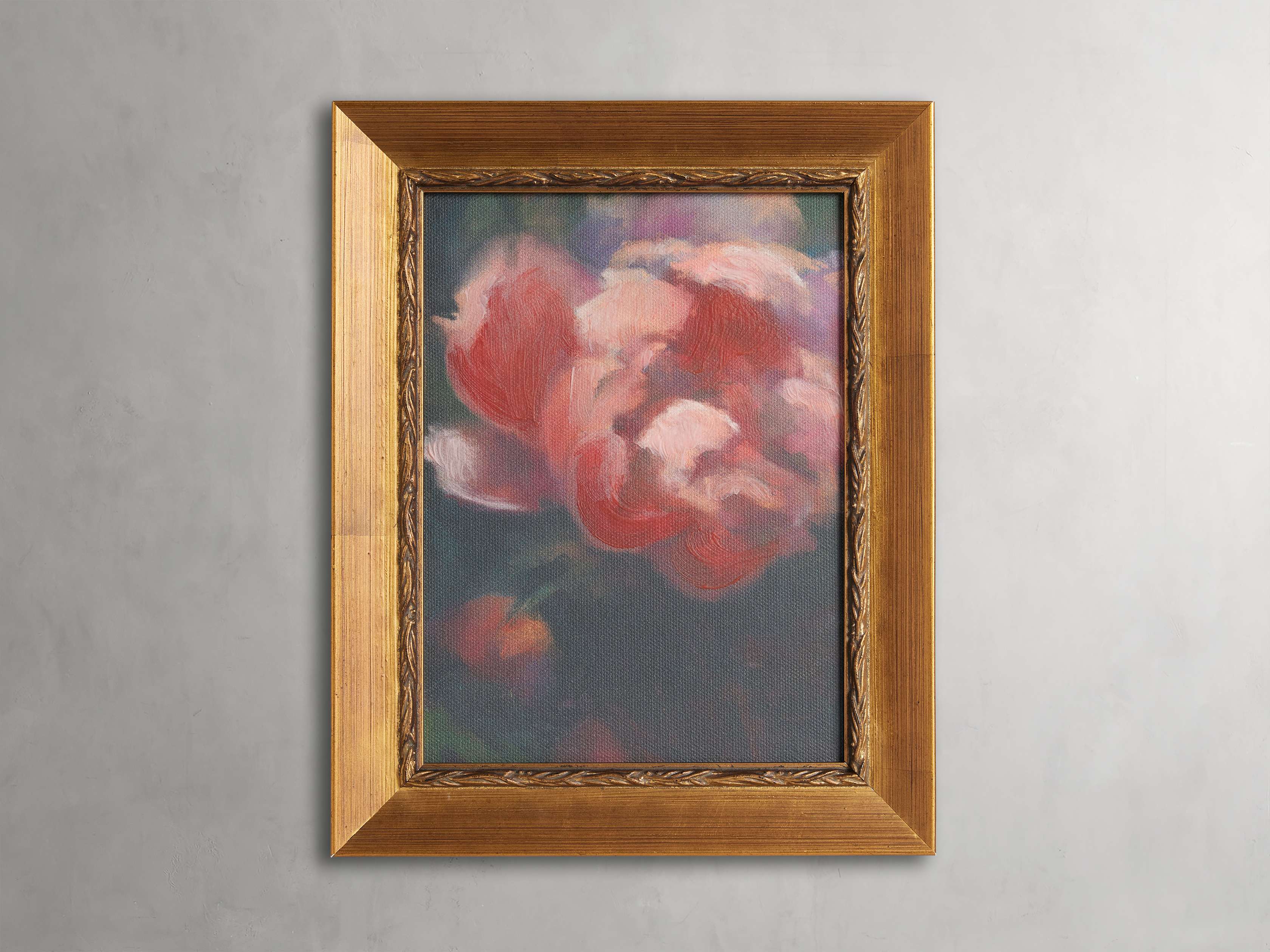 Blushing Framed Print - Elegant Wall Art Decor for Living Room, Bedroom & Office - Perfect Home Decoration Gift