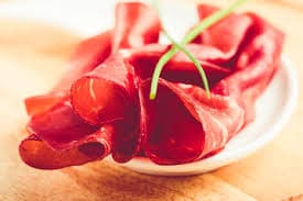 Premium Bresaola Cured Beef Slices - 350g | Air-Dried Italian Delicacy | Perfect for Charcuterie Boards, Sandwiches & Wine Pairings