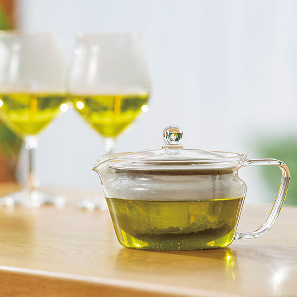 Hario CHA CHA Kyusu Zen Teapot - Japanese Cast Iron Teapot for Green Tea & Herbal Tea | Perfect for Tea Ceremonies, Home Brewing & Relaxation