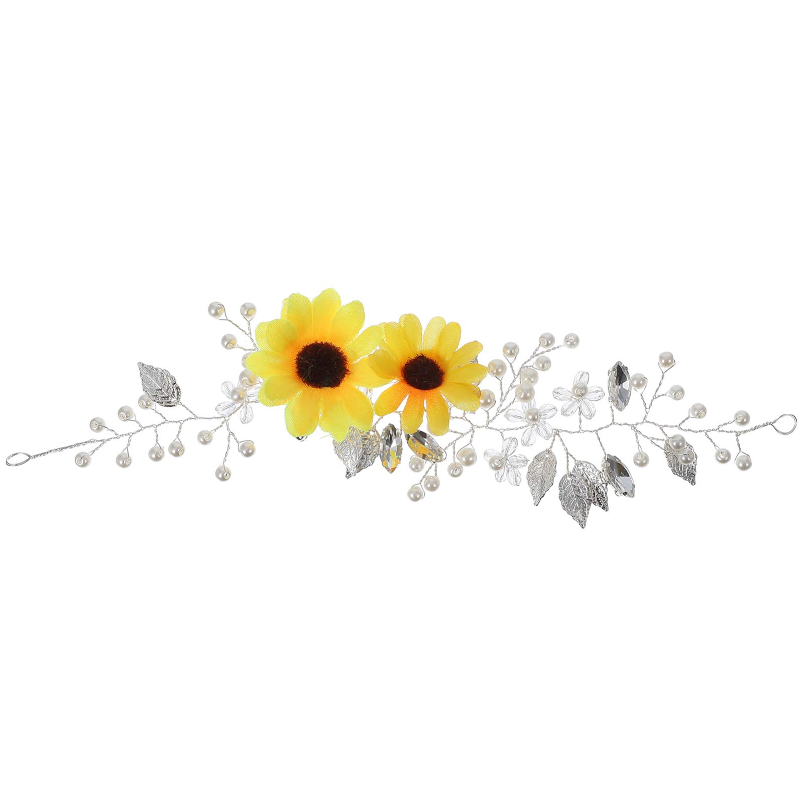 FRCOLOR Rhinestone Wedding Headband for Bride – Elegant Alloy Hair Accessory with Sun Design, Perfect for Bridal Hair Decoration, Ceremony, and Special Occasions
